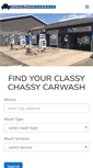 Mobile Screenshot of classychassycarwash.com